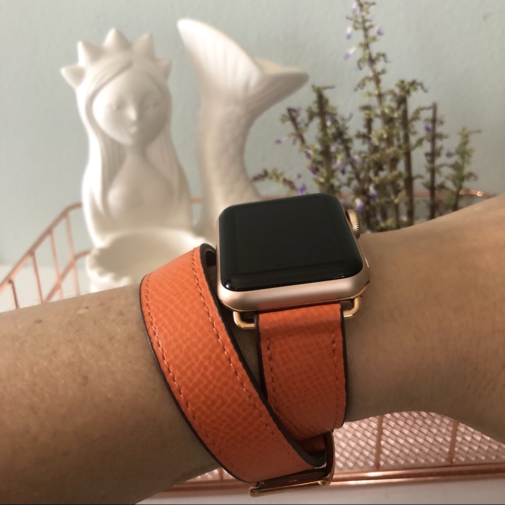 💥Series 3 -5 GOLD Apple Watch Double Tour Band
